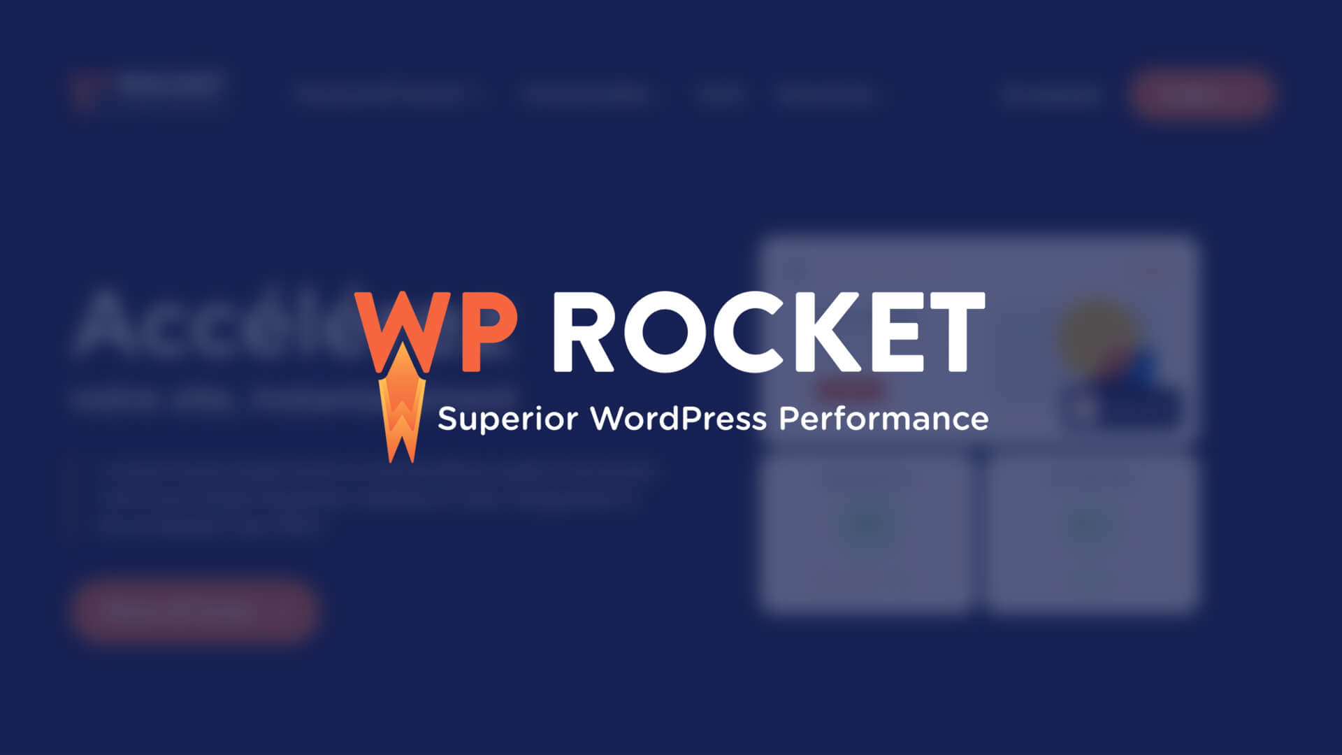 WP Rocket – Animation Lottie pour landing page